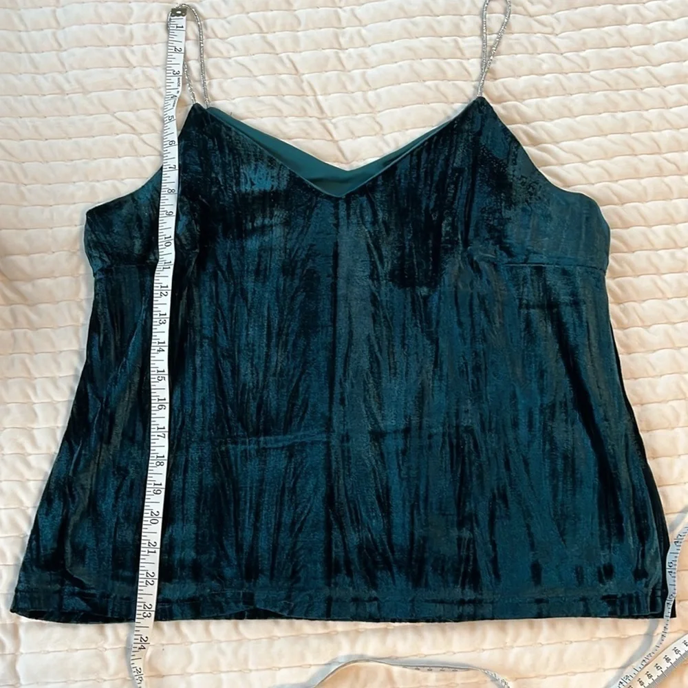 Rachel Zoe Wide Leg Velvet Tank Set NWT